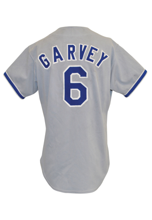 1979 Steve Garvey Los Angeles Dodgers Game-Used Road Jersey