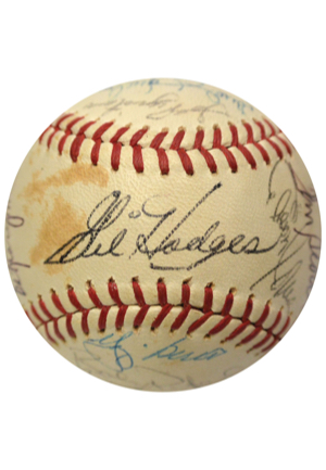 1969 New York Mets Team-Signed Baseball (JSA • Championship Season)