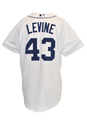 2004 Al Levine Detroit Tigers Game-Used Home Jersey