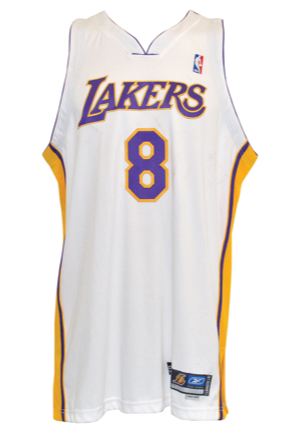 2004-05 Kobe Bryant Los Angeles Lakers Game-Used Sunday Alternate Home Jersey