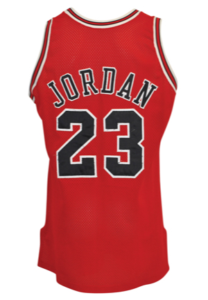 1992-93 Michael Jordan Chicago Bulls Game-Used Road Jersey (Championship Season • Finals MVP • NBA Steals Leader • NBA Scoring Champion)