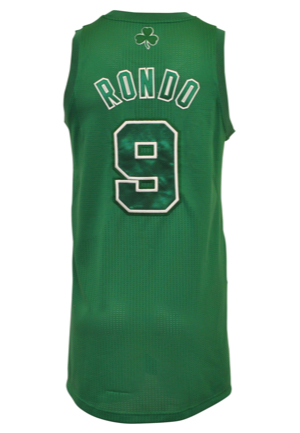 12/25/2012 Rajon Rondo Boston Celtics Christmas Day Game-Used Road Jersey