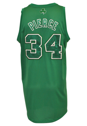 12/25/2012 Paul Pierce Boston Celtics Christmas Day Game-Used Road Jersey