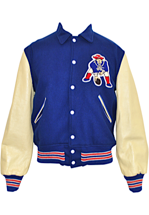 Mid 1960s Boston Patriots Holovak & Coughlin Varsity Jacket (Sourced From Holovak Family With LOA)