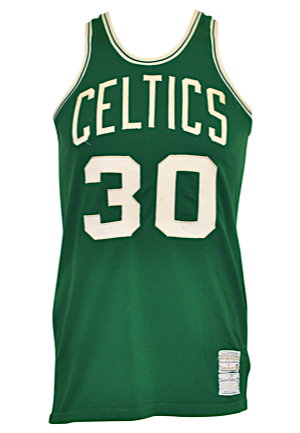 Boston Celtics Game-Used Jerseys — Circa 1975 Glenn McDonald Road & 1980-81 Wayne Kreklow Home (2)