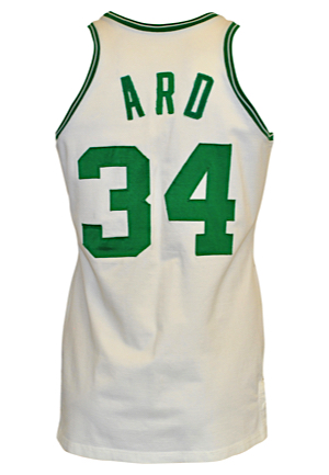 1974-75 Jim Ard Boston Celtics Game-Used Home Jersey