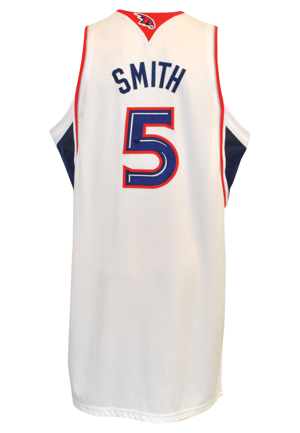 2007-08 Josh Smith Atlanta Hawks Game-Used Home Jersey (NBA LOA)