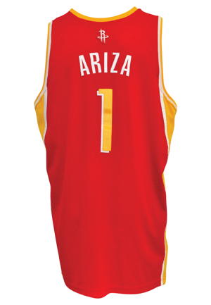 2009-10 Trevor Ariza Houston Rockets Game-Used Alternate Road Jersey (NBA LOA • Photo-Matched)