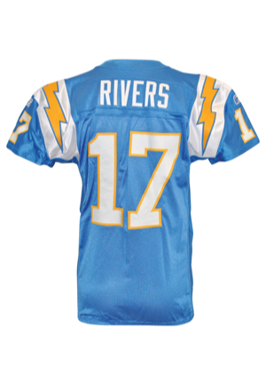 2009 Philip Rivers San Diego Chargers Game-Used Road Jersey (San Diego Chargers LOA)