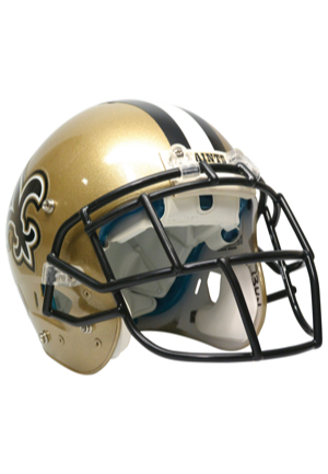 2008 Reggie Bush New Orleans Saints Game-Used Helmet