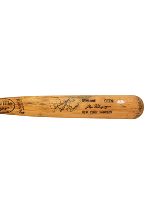 2009 Alex Rodriguez New York Yankees Game-Used BP & Autographed Bat (JSA • PSA/DNA)