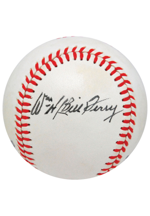 Bill Terry Single-Signed Baseball (Full JSA LOA)