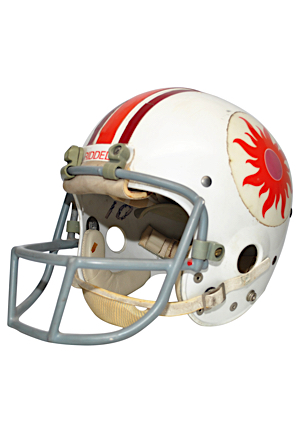 1975 Pat Haden WFL Southern California Sun Game-Used Helmet (Sourced From The Equipment Manager)