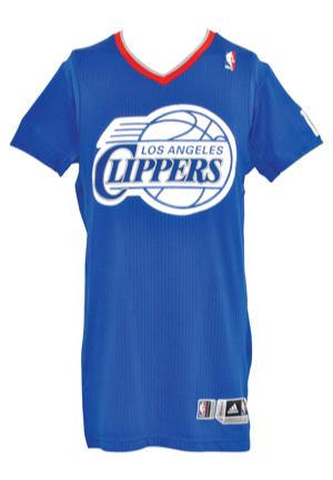 12/25/2013 Jamal Crawford Los Angeles Clippers Christmas Day Game-Used Road Jersey (NBA LOA • Built-In Mic Pocket)