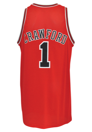 2003-04 Jamal Crawford Chicago Bulls Game-Used Road Jersey