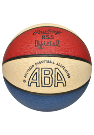 Official Utah Stars ABA Basketball (NRMNT-MINT Condition)