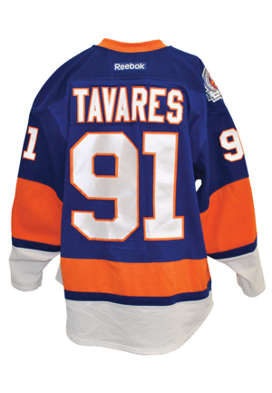2011-12 John Tavares New York Islanders Game-Used Jersey (New York Islanders LOA)