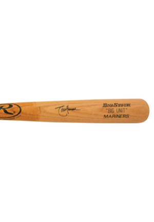 1997 Randy Johnson Seattle Mariners Game-Used & Autographed Bat (JSA • PSA/DNA)