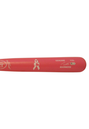 2015 Nelson Cruz Seattle Mariners Game-Used Mothers Day Pink Bat (MLB Authenticated) 