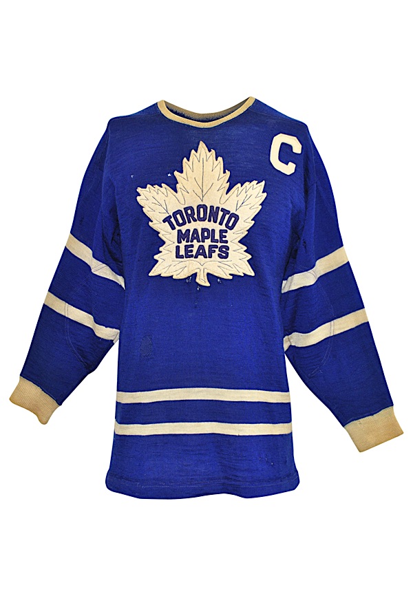 Former Leafs' captain Ted Kennedy's 1940s Toronto Maple Leafs Wool Cardigan  (I would wear this in a heartbeat!). …