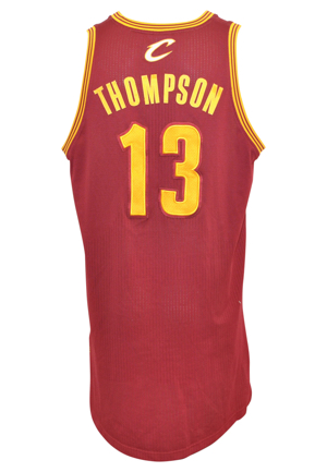 2011-12 Tristan Thompson Rookie Cleveland Cavaliers Game-Used Home Jersey (Photo-Matched)