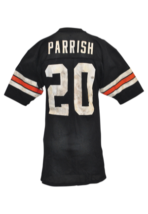 Early 1970s Lemar Parrish Cincinnati Bengals Game-Used Home Jersey