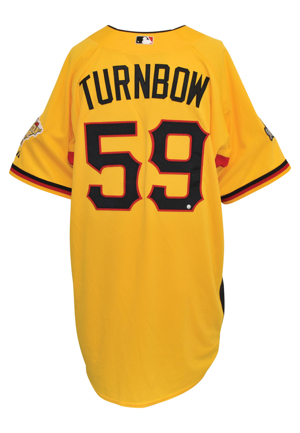 2006 Derrick Turnbow Milwaukee Brewers All-Star Game Batting Practice Jersey (MLB Hologram)