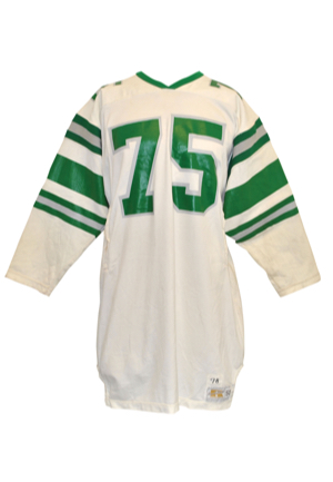 1978 Stan Walters Philadelphia Eagles Game-Used Home Jersey (Rare Cold Weather Style With Built-In Handwarmers) 