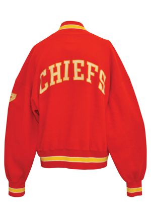 Early 1970s Sideline-Worn NFL Jackets — Philadelphia Eagles No. 68 and No. 72 & Kansas City Chiefs No. 7 (3)