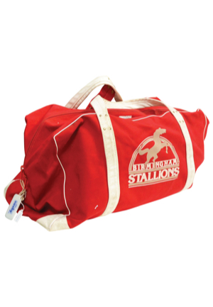 Birmingham Stallions & Philadelphia/Baltimore Stars USFL Team Travel Bags (2)