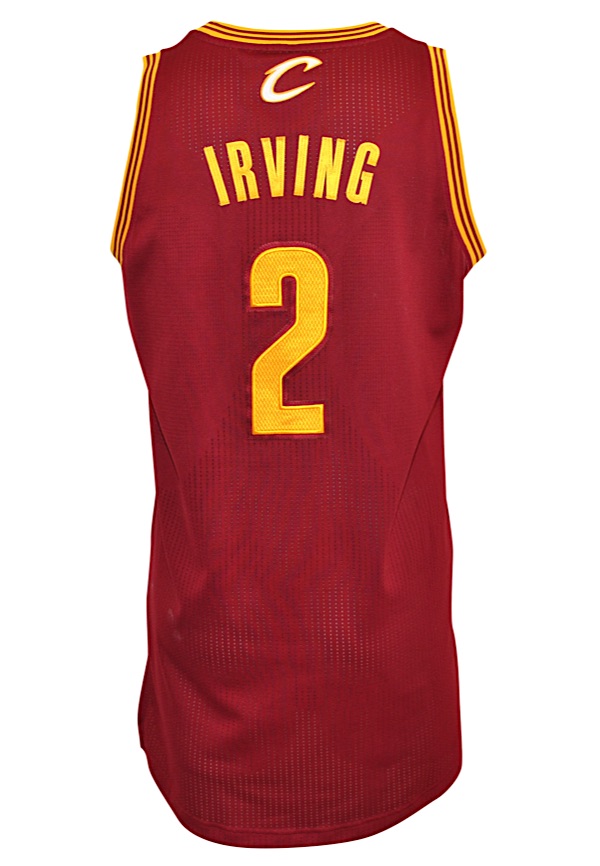 kyrie irving game worn jersey