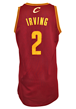 4/4/2014 Kyrie Irving Cleveland Cavaliers Game-Used Road Jersey (Photo-Matched • Gifted Post Game To Our Consignor)