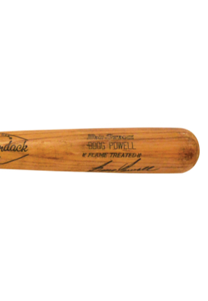 1974-77 Boog Powell Baltimore Orioles Game-Used & Autographed Bat (JSA • PSA/DNA)