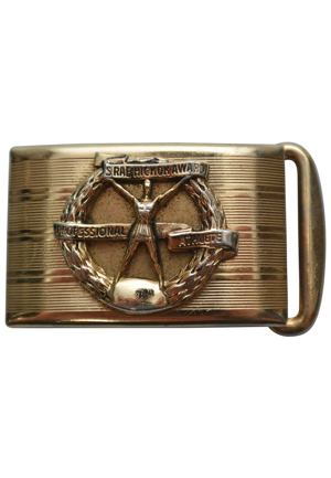 1960s Hickok Award Gold Belt Buckle