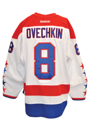 3/24/2013 Alex Ovechkin Washington Capitals Game-Used Road Jersey (Photo-Matched • Washington Capitals LOA • Hart Trophy Season • NHL Top Goal Scorer)
