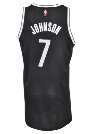 12/4/2015 Joe Johnson Brooklyn Nets Game-Used Road Jersey (Steiner Sports Hologram)