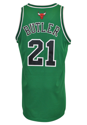 3/18/2013 Jimmy Butler Chicago Bulls St. Patricks Day Game-Used Home Jersey