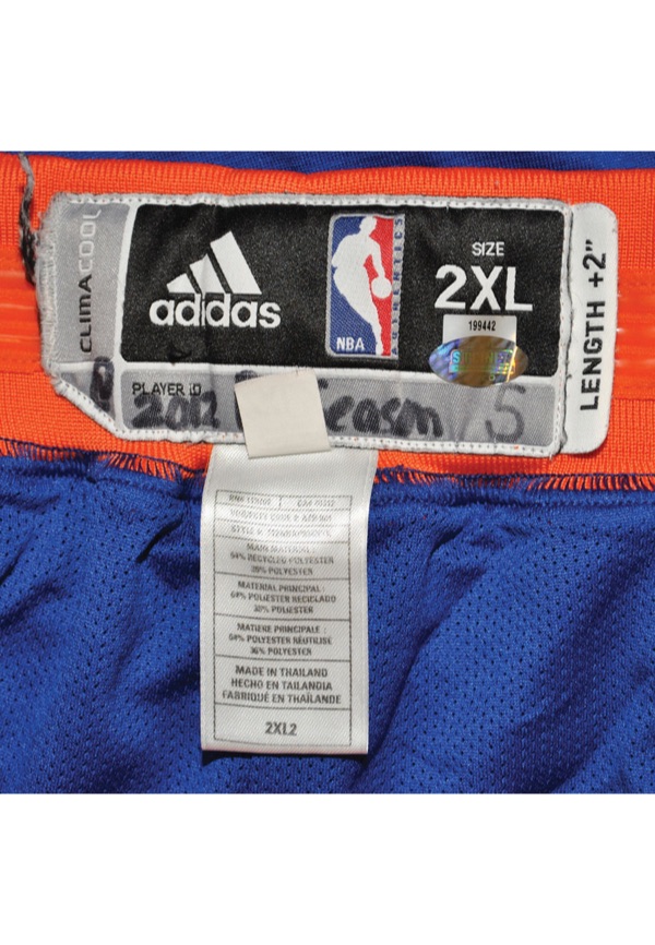 2012-13 Jason Kidd Game Worn New York Knicks Uniform & Shooting, Lot  #83786