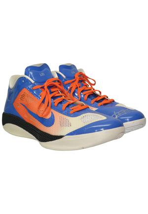 2011-2012 Jeremy Lin New York Knicks Rising Stars Challenge/All-Star Weekend Game-Used & Autographed Sneakers (JSA)