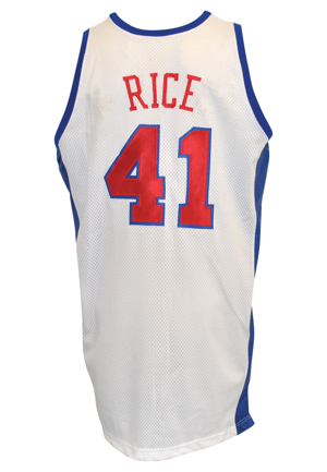 2003-04 Glen Rice Los Angeles Clippers Game-Used Home Jersey
