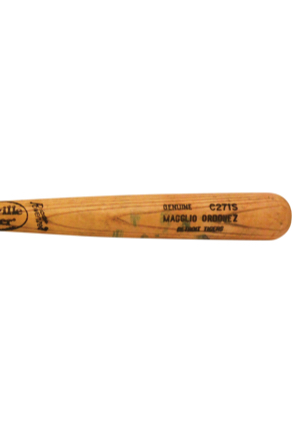 Circa 2008 Magglio Ordonez Detroit Tigers Game-Used Bat (PSA/DNA Pre-Cert)