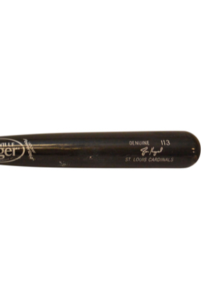 St. Louis Cardinals Game-Used Bats — 2011 Lance Berkman & 2015 Jason Heyward (2)(PSA/DNA Pre-Cert)