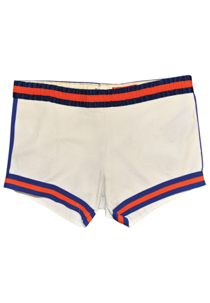 Circa 1972 New York Knicks Game-Used Shorts Attributed To Jerry Lucas