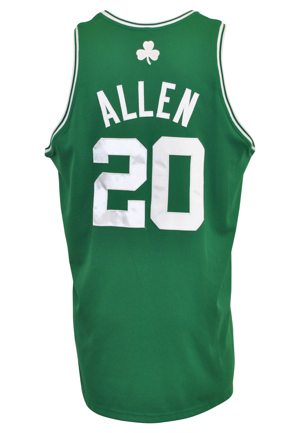2007-08 Ray Allen Boston Celtics Game-Used Road Jersey (Championship Season)