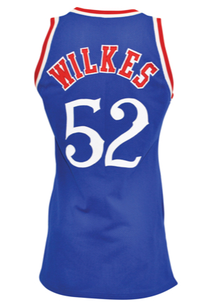 1985-86 Jamaal Wilkes Los Angeles Clippers Game-Used Road Jersey