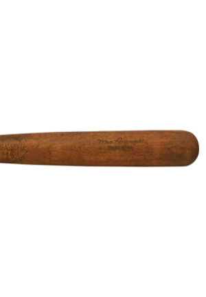 Circa 1930s Brooklyn Dodgers Game-Used Bats — 28-30 Fred Sington Side Written & 30-31 Max Rosenfeld (2)(PSA/DNA)