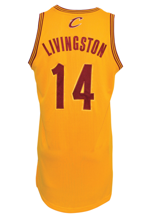 2012-13 Shaun Livingston Cleveland Cavaliers Game-Used Alternate Jersey