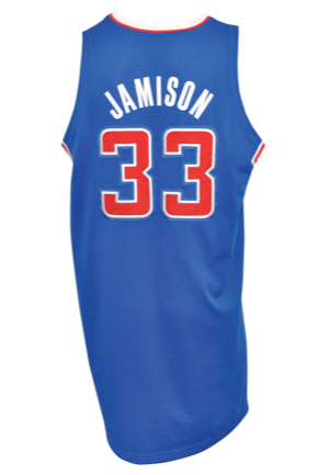 2013-14 Antawn Jamison Los Angeles Clippers Game-Used Alternate Jersey