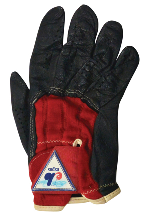 1984 Pete Rose Montreal Expos Game-Used & Autographed Batting Glove (JSA)