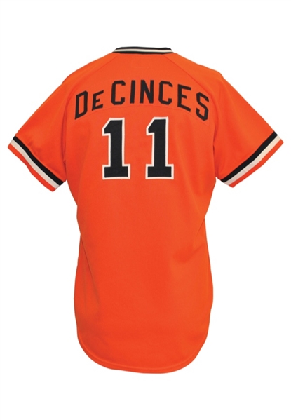 1977 Doug DeCinces Baltimore Orioles Game-Used Home Jersey